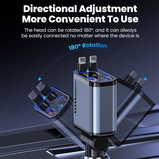 4-in-1 Car Fast Charger