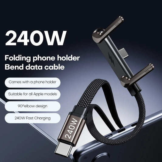 2-in-1 Holder Charger Cable