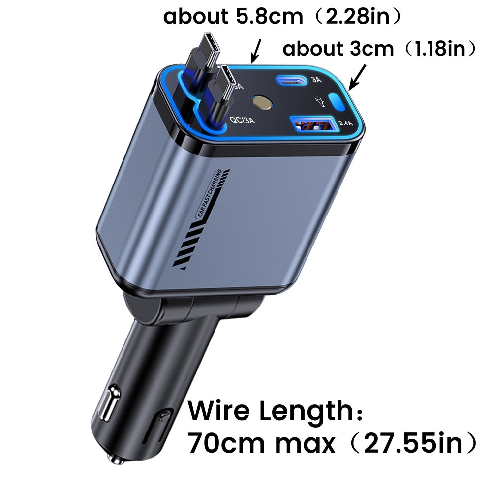 4-in-1 Car Fast Charger