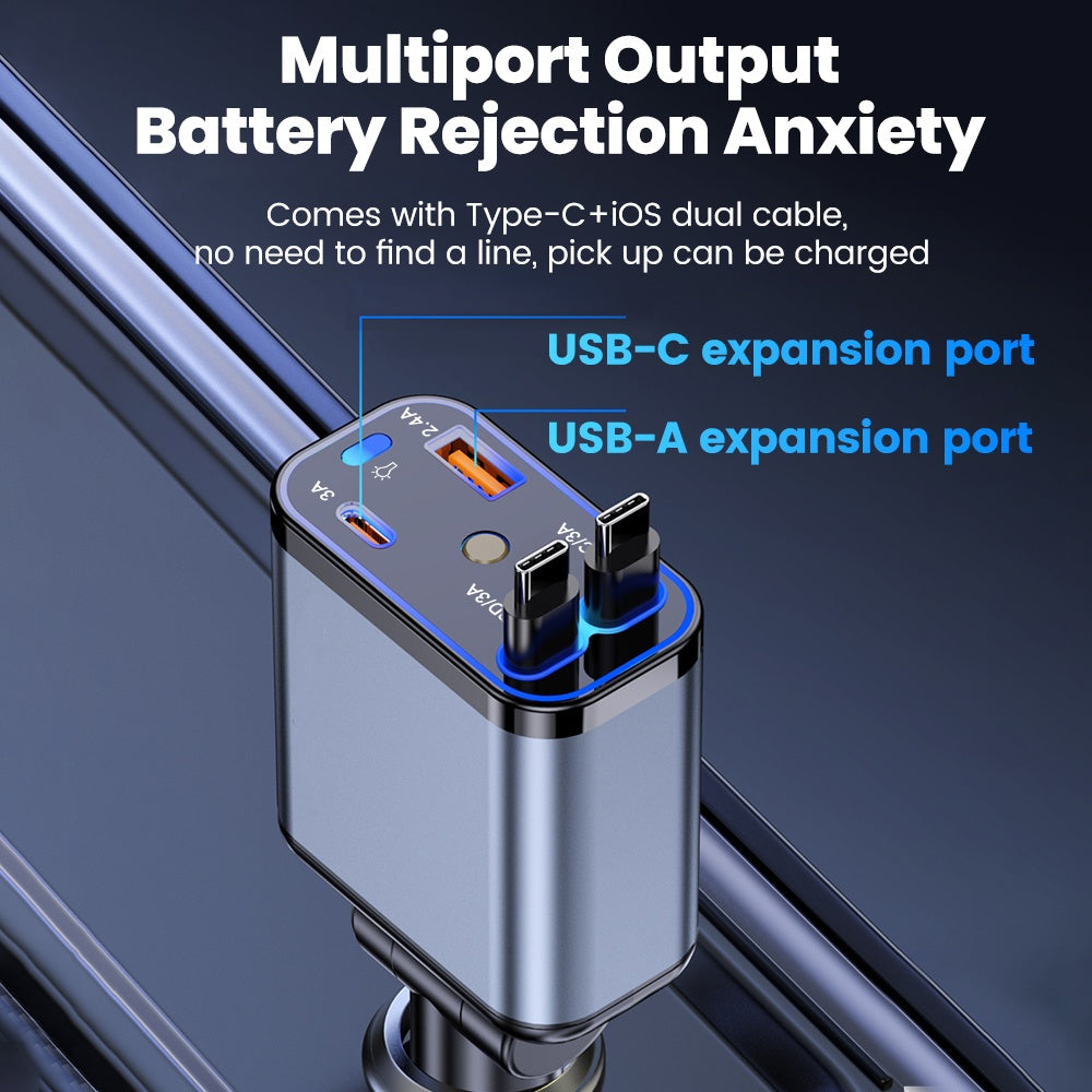 4-in-1 Car Fast Charger