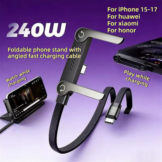2-in-1 Holder Charger Cable