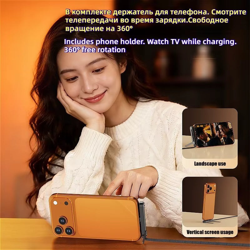 2-in-1 Holder Charger Cable
